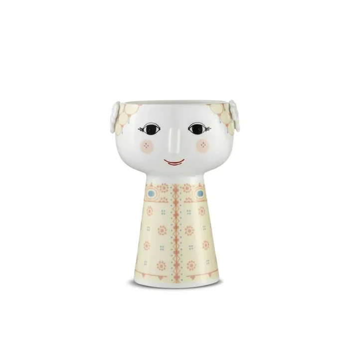 Sofort Bestellen Eva Vase Soft Yellow, Ø10 cm