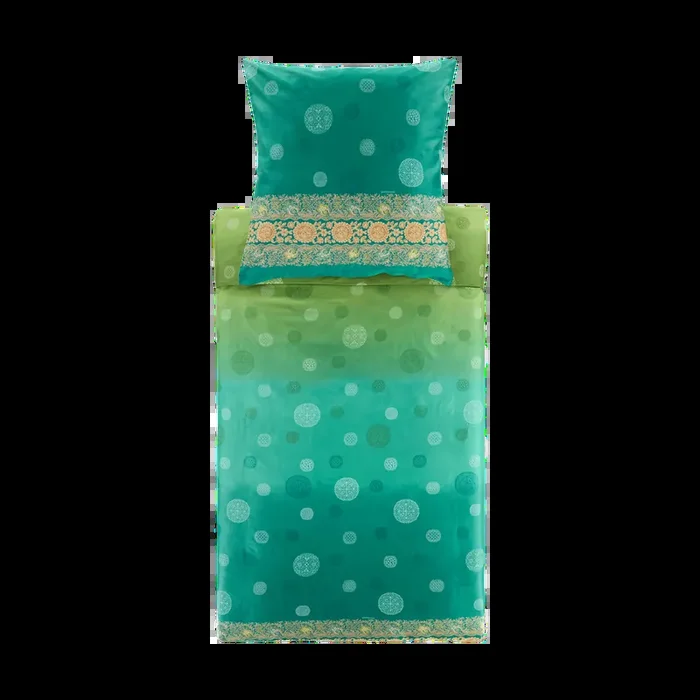 Sofort Bestellen Satin Bettwäsche Pallavicino V1 Mint 155x220cm