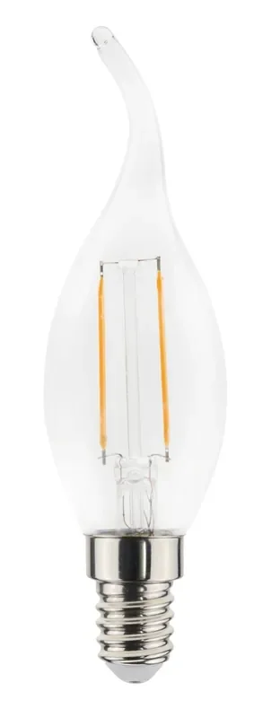 Solange Der Vorrat Reicht Toshiba LED Filament Lampe E14 2.5W 2700K 250Lm wie 25W