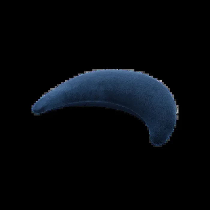 Stillkissen Theraline Plüschmond dunkelblau Meistverkauft