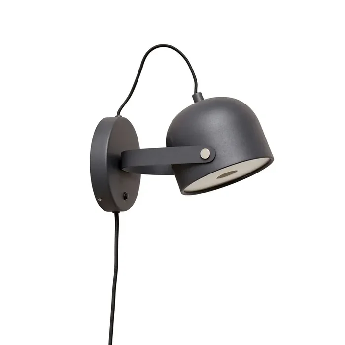 Svejk 13 Wandlampe, Schwarz/Nickel Im Trend