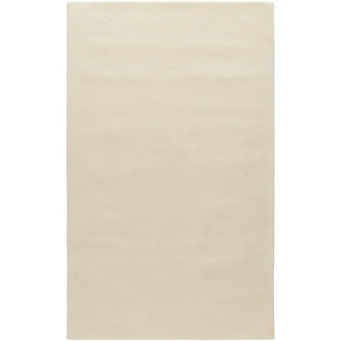 Top-Seller Nordic Plain Wollteppich 180×270 cm, Altweiß