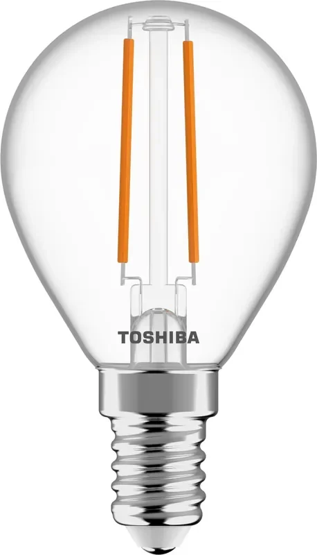 Toshiba LED Filament Tropfen Lampe E14 2.5W 2700K 250Lm wie 25W Heißes Angebot