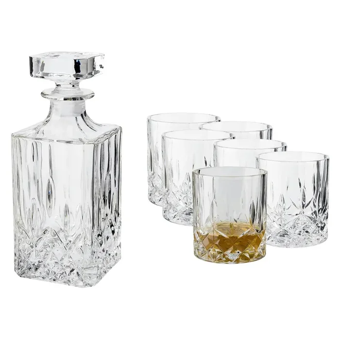 Vide Whiskey Set, Kristall Billig