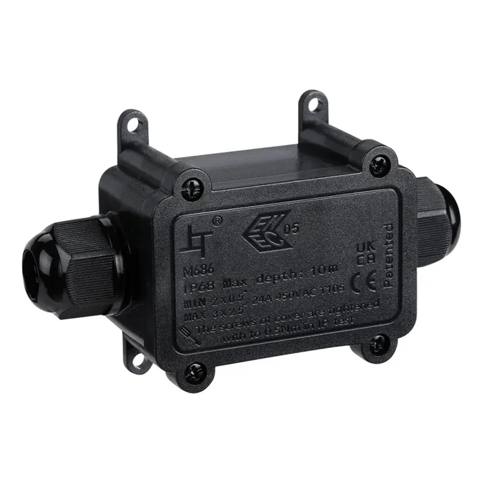Wasserdichte Anschlussdose 24A/230V IP68 Geprüft