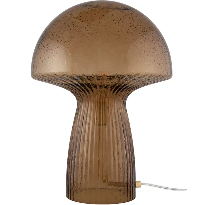 Weltweiter Versand Fungo Tischlampe Special Edition 30 cm, Braun